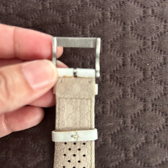 COPY - GUCCI G-Coupe 131.3 Swiss Chrono watch.  Gucci box. Original strap GUC. - Picture 7 of 11